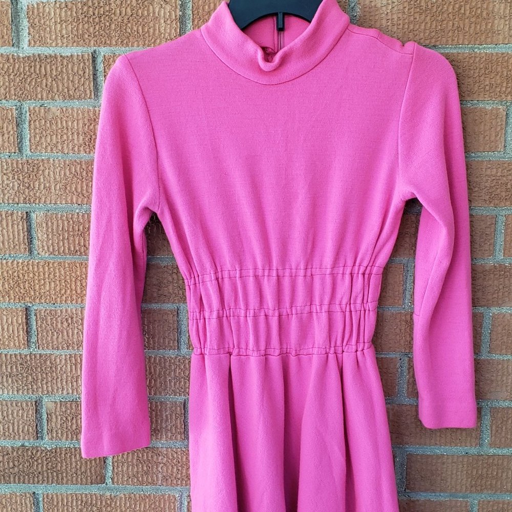 Vintage Pink Mini Dress
